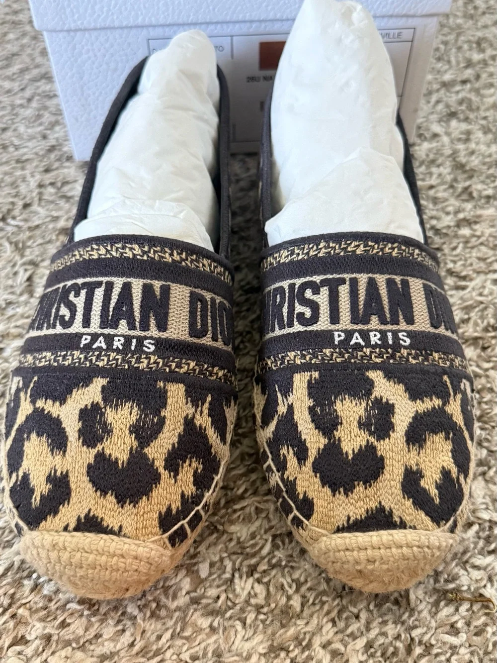Dior espadrilles bold